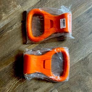 Orange Plastic Adjustable Kettle Bell handles - Brand New
